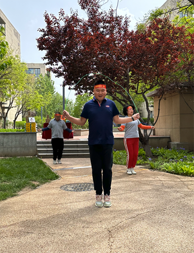 趣味運動會跳繩比賽